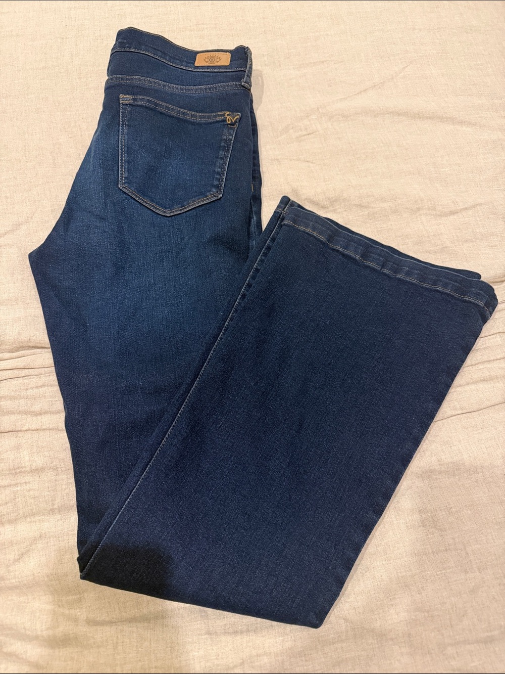 sofia by sofia vergara Dark Blue Wide Leg Jeans